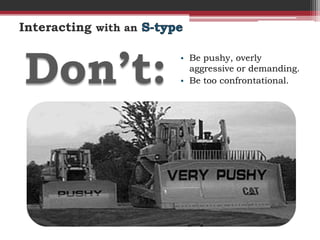 Interacting with an



Don’t:
                      • Be pushy, overly
                        aggressive or demanding.
                      • Be too confrontational.
 