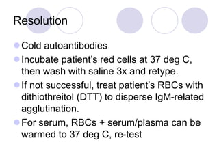 DISCREPANCIES IN ABO GROUPING IN IMMUNOHEMATOLOGY.ppt