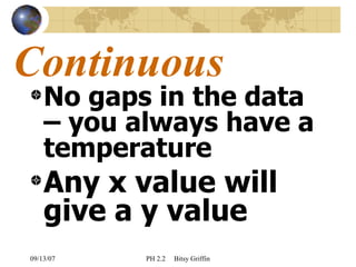 Discrete & Continuous Data | PPT