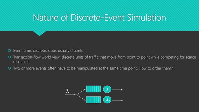 Discrete event-simulation | PPT