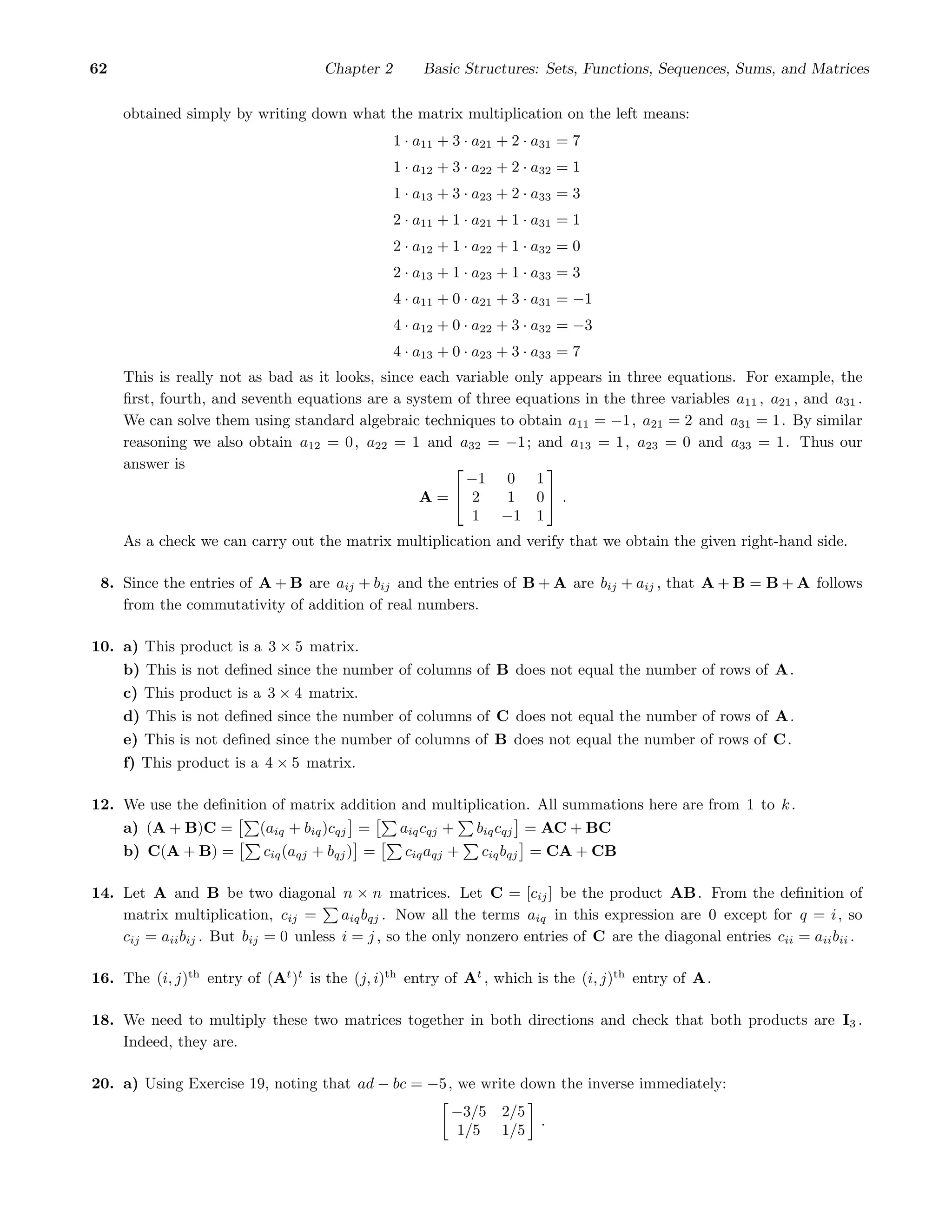 Discrete Mathematics and Its Applications 7th Edition Rose Solutions ...