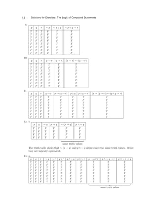Discrete Mathematics with Applications 4th Edition Susanna Solutions ...