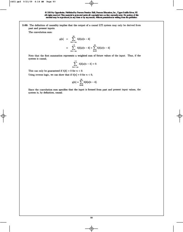 Discrete Time Signal Processing 3rd Edition Oppenheim Solutions Manual