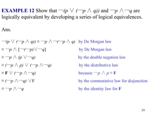 ∧ Math Discrete_math_1.pptx.pdfPropositional Logic | PDF