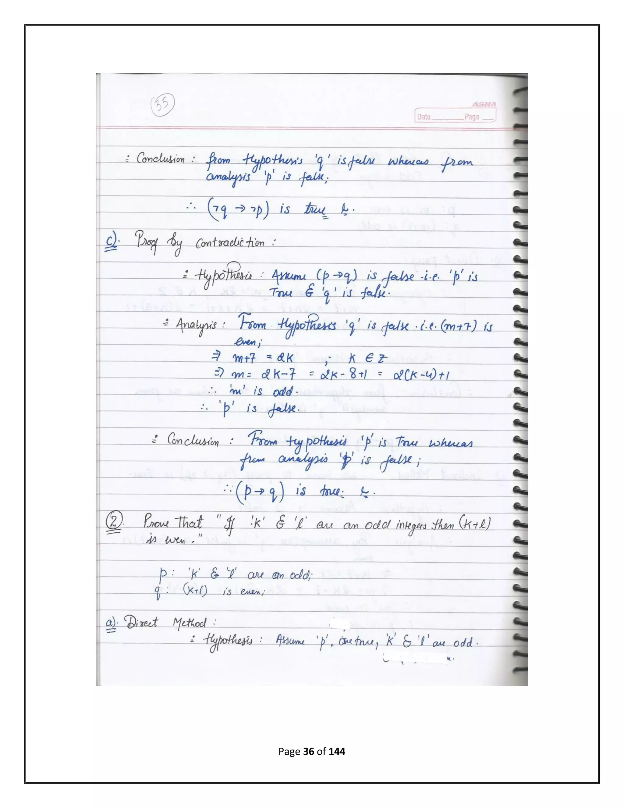 Discrete mathematical structure complete notes of 3rd semester B.tech ...