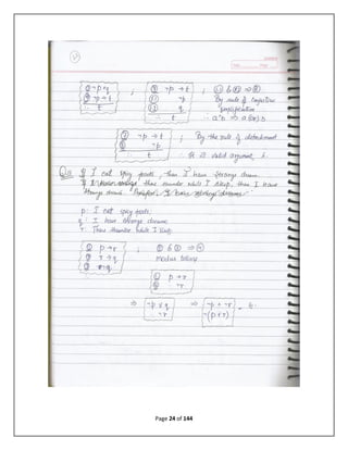 Discrete mathematical structure complete notes of 3rd semester B.tech ...