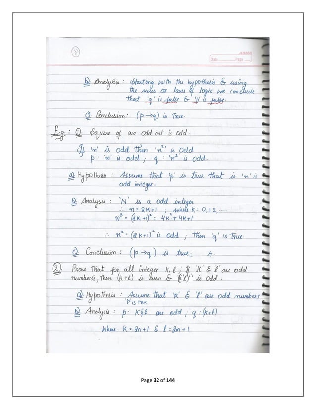 Discrete mathematical structure complete notes of 3rd semester B.tech ...