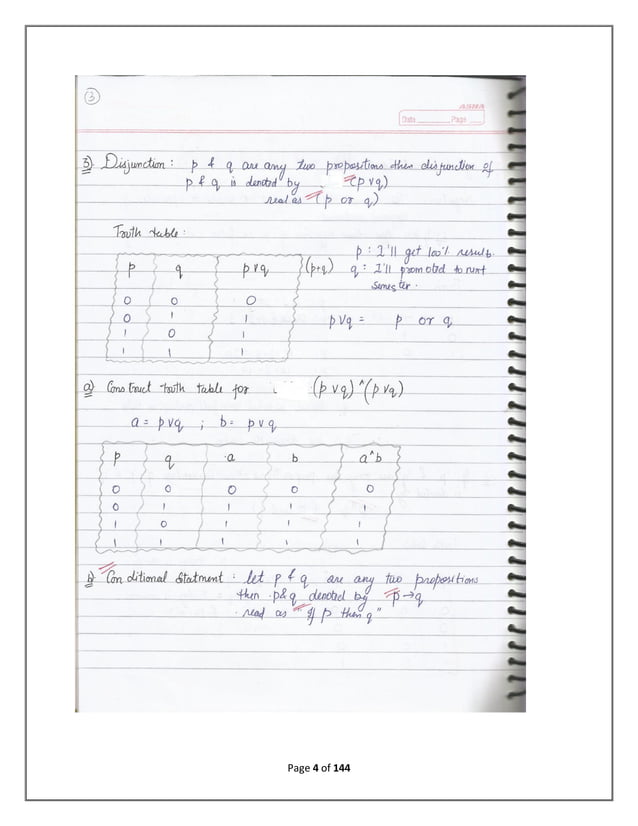 Discrete mathematical structure complete notes of 3rd semester B.tech ...