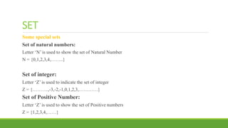 Z Set Discrete mathematics OR Structure | PPTX