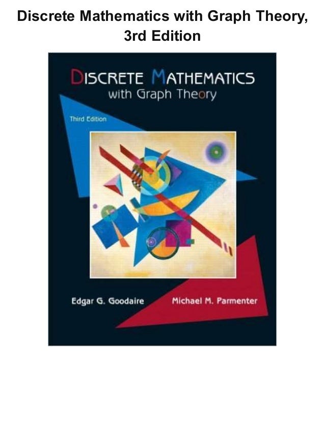 discrete mathematics with graph theory 3rd edition pdf download