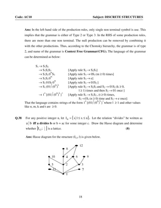 Discrete maths questions | PDF