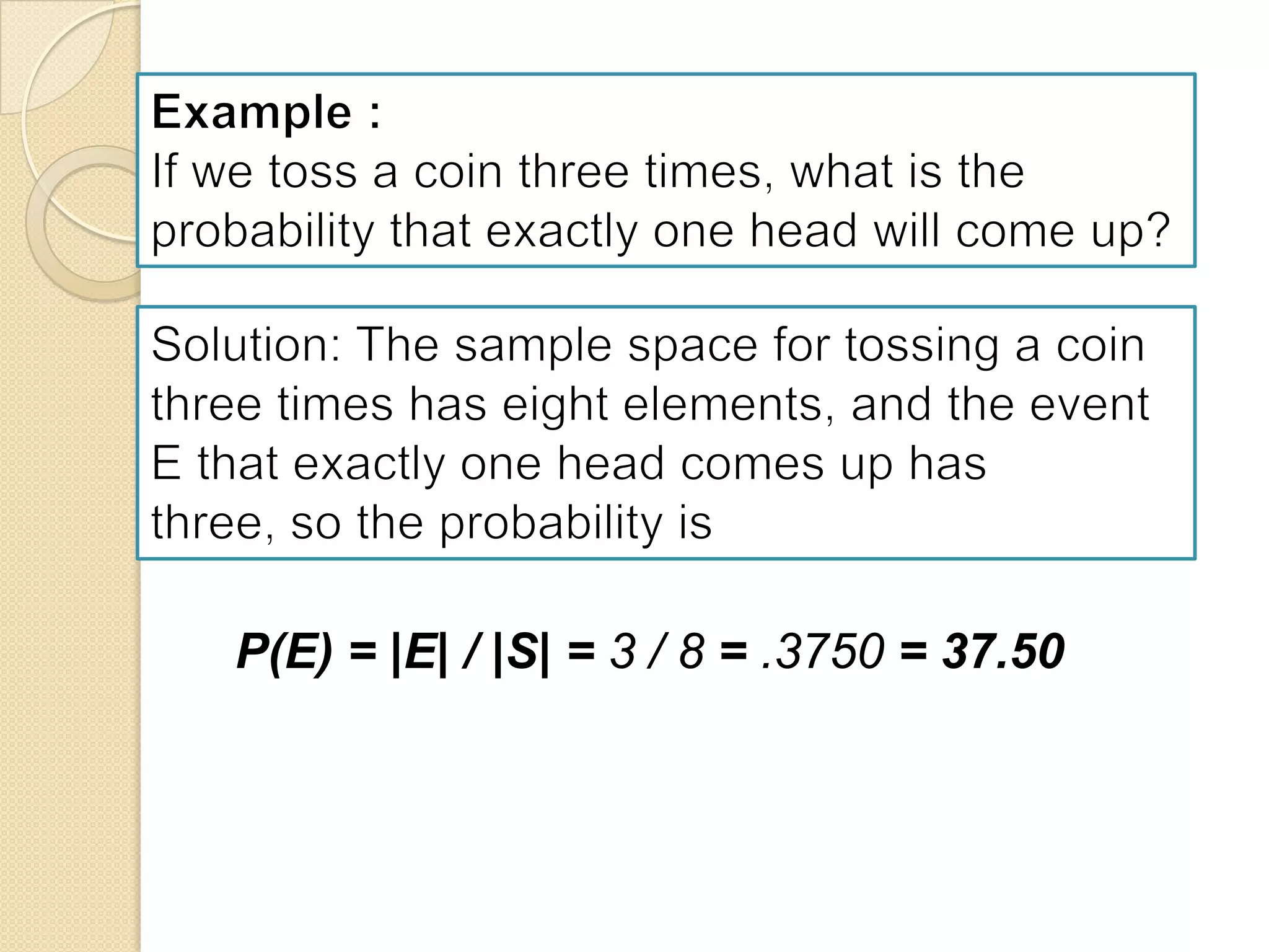 Discrete probability | PPT