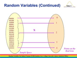 Discrete random variable. | PPTX