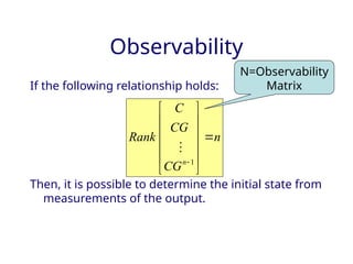 State space techniques for discrete control systems. | PPTX