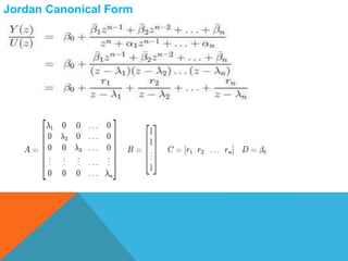 Jordan Canonical Form
 