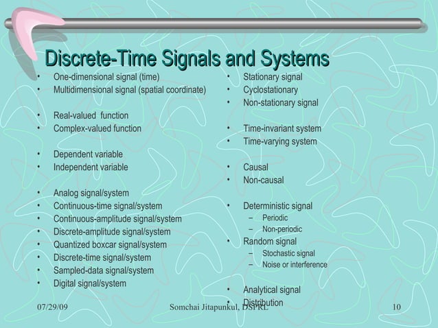 Discrete-Time Signal Processing | PPT | Digital Audio | Computer ...
