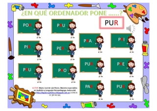 Discriminación visual trabadas   mixtas