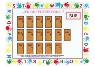 Discriminación visual trabadas   mixtas