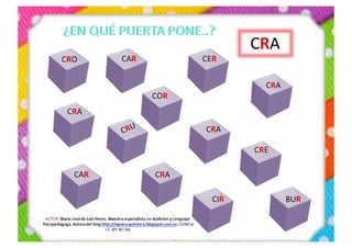 Discriminación visual trabadas   mixtas