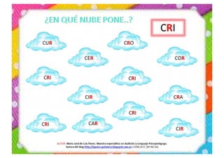 Discriminación visual trabadas   mixtas