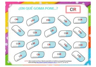 Discriminación visual trabadas   mixtas