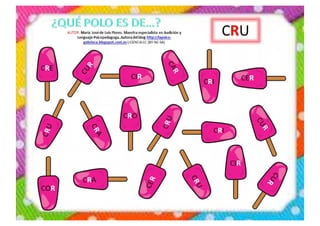 Discriminación visual trabadas   mixtas