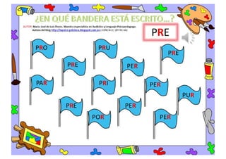 Discriminación visual trabadas   mixtas