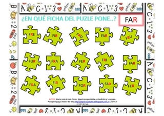 Discriminación visual trabadas   mixtas