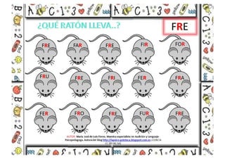 Discriminación visual trabadas   mixtas