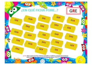 Discriminación visual trabadas   mixtas