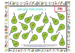 Discriminación visual trabadas   mixtas