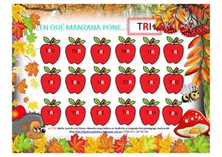Discriminación visual trabadas   mixtas
