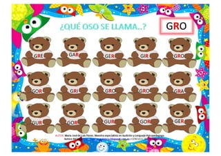 Discriminación visual trabadas   mixtas