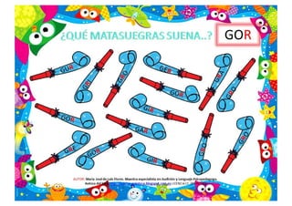 Discriminación visual trabadas   mixtas