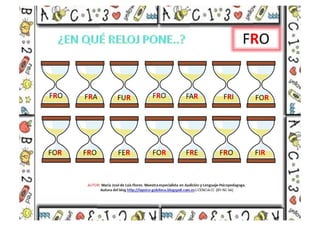 Discriminación visual trabadas   mixtas