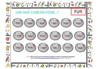 Discriminación visual trabadas   mixtas