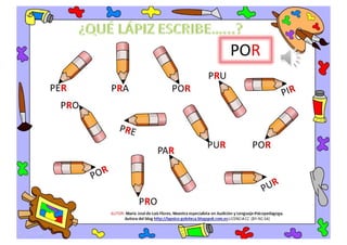 Discriminación visual trabadas   mixtas