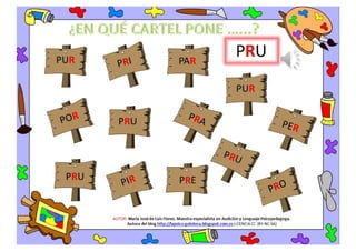 Discriminación visual trabadas   mixtas