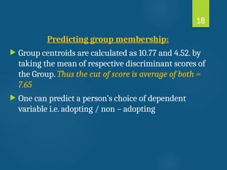 Discriminant Analysis in Multivariate data analysis.pptx