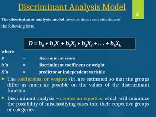 Discriminant Analysis in Multivariate data analysis.pptx