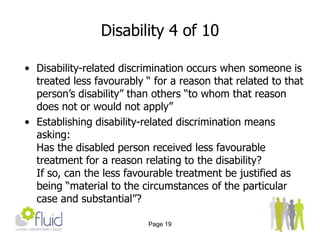 Extending positive duties in the public sector to cover all grounds of discriminationPage 9Acknowledgement of bias