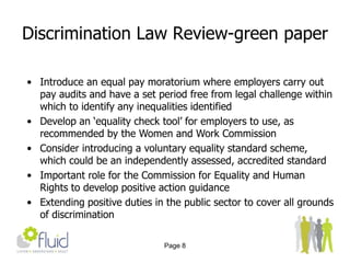 Types of discrimination