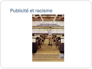 Publicité et racisme 