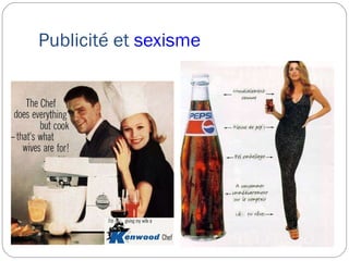 Publicité et  sexisme 