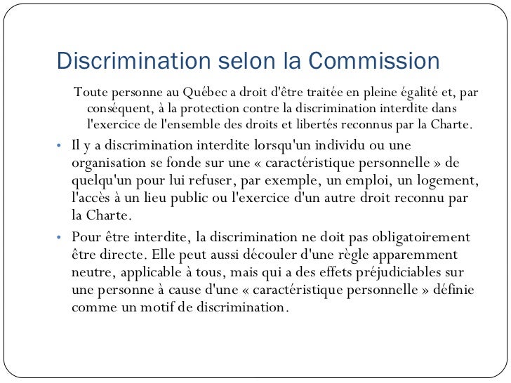 égalité Et Discrimination Emc 5ème évaluation Avec Corrigé