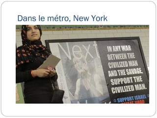 Dans le métro, New York
 