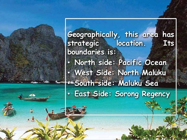 Descriptive Text Raja Ampat Island