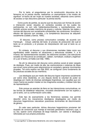 Discursiva Femenina