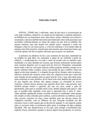 Descartes - Discurso do Método