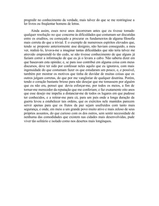 Descartes - Discurso do Método